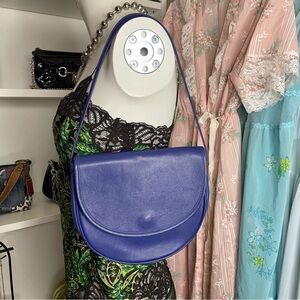 Vintage Laura Ashley Leather Crossbody